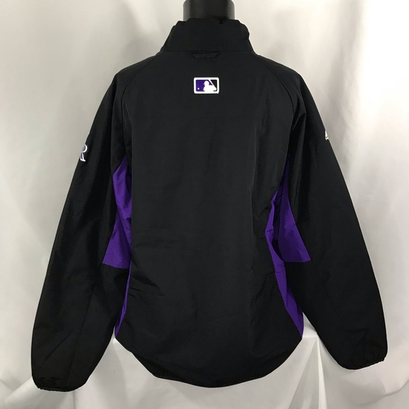 ***SOLD Colorado Rockies Majestic Jacket - Picture 4 of 6
